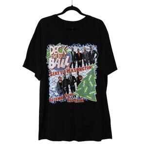 2014 Deck the Hall Ball Seattle KeyArena Weezer Imagine Dragons Black Shirt XL